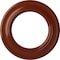 Ekena Millwork Holmdel Ceiling Medallion (Fits Canopies up to 12 7/8"), 20 7/8"OD x 12 7/8"ID x 1"P, Firebrick CM20HOFIF - alternate 1